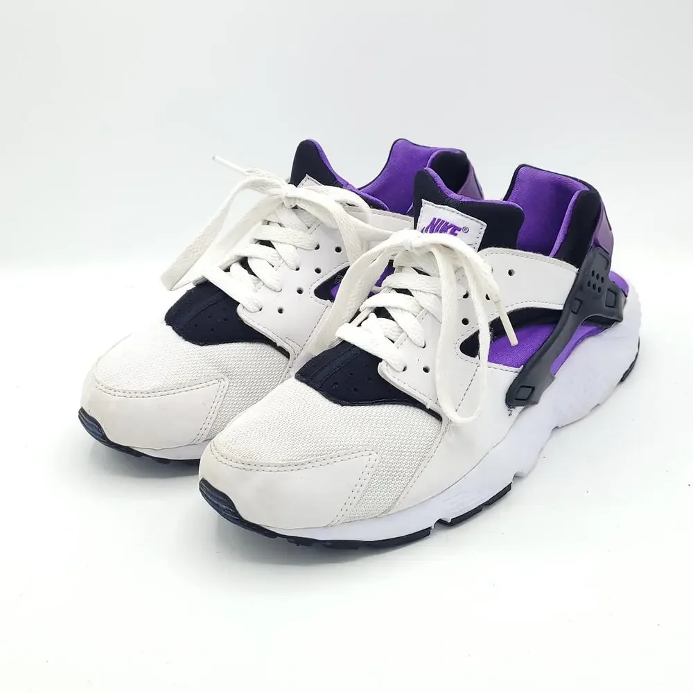 Nike Air Huarache Run Low Purple Punch 654275-117 boys size 7y